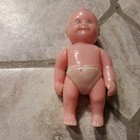 Vintage Renwal No  8 Baby Dolls X 2  2 5   Plastic Dollhouse Miniature Usa