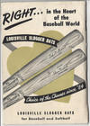 1949 Louisville Slugger Yearbook     Ted Williams   Stan Musial Cover     64 Pages