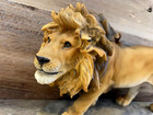 Lion Resin Tabletop Figurine 9 5  X 6 5 