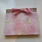 Hallmark Pocket Photo Album Floral Pink white Book Bound Pha8990
