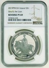 2019 Pm British Virgin Islands Una   The Lion Reverse Proof Ngc Pf69 S 1  028