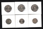 Saudi Arabia 1972-2009 Set Of 6 Coins