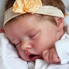 18in Realistic Reborn Baby Dolls Full Body Vinyl Silicone Girl Doll Newborn Doll