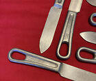 Ww2 Era  Us Military  Aluminum Handled Mess Kit Single Knife  Used