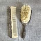 Sterling Silver Art Deco Vanity Set Brushes Mirrors Comb 1900-1940