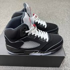 Jordan 5 Retro  black Metallic  Reimagined Men s Basketball Shoes