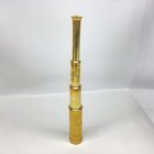 Nautical 15  Brass Antique Looking Telescope Pirate Spyglass With Wooden Box