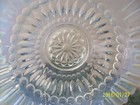Jefferson Glass French White Antique Ruffled Crimped Barbell Brides Bowl