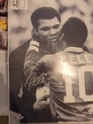 Autographed signed Pele Brazil Soccer 16x20 Photo Muhammad Psa Coa