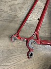 Schwinn Prologue Tange Prestige Steel Road Bike Frameset Red White 54cm 1987