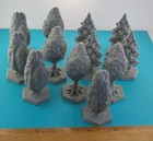 Great Value Trees Hex 6mm Terrain Fast Ship alternate Wargaming Miniature