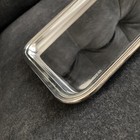 Sambonet Contour Rectangular Tray Silver Plated 11 1 2 X 8 1 4 New