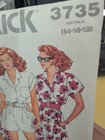 Vintage Butterick 3735 Misses Top Skirt Shorts Pattern Sz 14-16-18 Uncut Ff