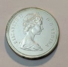 1973 Canada 1 Dollar Royal Canadian Mounted Police Commemorative Silver Coin