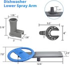 5304507158 Dishwashers Spray Arm Assembly For Frigidaire Dishwashers Lower Wash