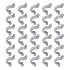 30pcs Electrical Conduit Strap Clamp 1 2 Inch 2 Holes Pvc Pipe Mounting Bracket