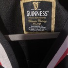 Guinness Hockey Jersey Mens 2xl Black Lace Up Mesh Beer Logo Long Sleeve Adult