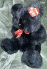 Ty Plush Bear Blackie 1st Generation 1987 Korea Tywl  Hard To Find
