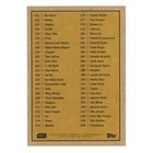 Checklist Card  2  101-200    Topps Star Wars Living Set