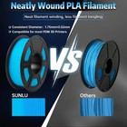 Sunlu Pla Glow In The Dark Filament 1kg 3d Printer Filament Pla 1 75mm   -0 02mm