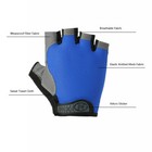 Cycling Half Finger Gloves Non-slip Breathable Fingerless Mtb Road Biking Gloves