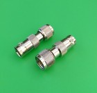  2 Pcs  Mini Uhf Male To Bnc Female Connector - Usa Seller