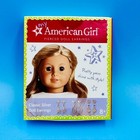 Lot Of 13 American Girl Classic Silver Doll Earrings Sets     6 Pairs Each     New