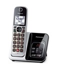     new     Panasonic Cordless Phone With Digital Answering Machine  4 Handsets