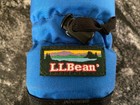 Vtg L l  Bean Royal Blue Hiking Biking Water Bottle   Holder Nip
