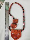 Lee Sands 1970 s Old New Stock Necklace Earrings Set 