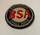 Bsa Birmingham Small Arms Display Coaster 4  Slate Coaster Hand-painted Folk Art