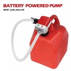 Battery Powered Electric Fuel Transfer Siphon Pump 2 4 Gpm Gas Oil Water Liquid