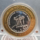 The Mirage Las Vegas Nv  10 Gaming Token Limited Edition 2000  999 Fine Silver