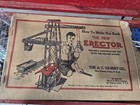 Erector Sets In Original Wood Boxes 20s To 30s Vintage Incomplete 