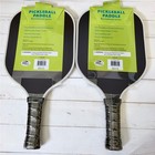 2-pack 13mm Graphite Pickleball Paddle - Black gray Stripe New