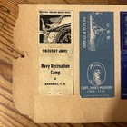 Vintage Match Book Covers Matches Strike Ads Auto Gas Hotel Sports Military Old