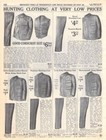 Vintage Print Ad Men s Overcoats   Hunting Clothing Edwardian 1911 Macy s 