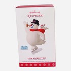 Hallmark Keepsake 2017 Christmas Tree Ornament Look At Frosty Go  Box  Free Ship