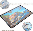 Jigsaw Puzzle Board Portable Puzzle Mat With Dustproof Cover For Puzzle Storage 