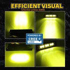 2x 8  120w Flush Mount Cree Led Spot Pods Work Light Bar Driving Offroad 4wd Atv