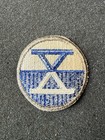 Vintage Us Army Wwii X Corps Patch Od Border Cut-edge Snow Back