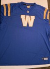 New Era Winnipeg Blue Bombers Home Cfl Football Jersey Size 4xl Adult