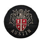 6 Pack Embroidered Iron-on Patch Of Vintage Austin Logo 1950s 3  X 3 
