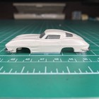 Aurora  1356 Corvette Stingray White Slot Car Body