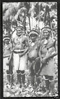 British Solomon Islands Native Men Arms 2 Stamps 1955