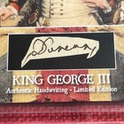 King George Iii Handwritten Word Cut From A Autograph Letter Signed Beckett Bas