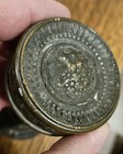 Antique Door Knob   Plate Corbin Cushion 1886 Barkentin Victorian Brass Bronze 