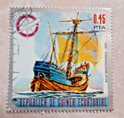 1976-77 Equatorial Guinea Stamps - Ships   Chinese Art - 6 Stamps - Cto Ng