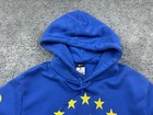Brasil Sweatshirt Mens L Blue Soccer Nike Hooded Pullover Cbf Crest Long Sleeve