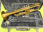 Yamaha Ytr200adii Advantage Series Standard Trumpet W  Case Gold Nice Condition